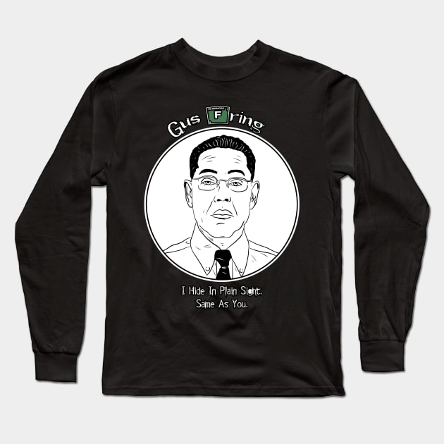 Gus Fring - Breaking Bad Long Sleeve T-Shirt by Black Snow Comics